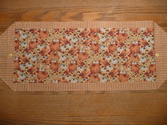 fall table runner