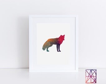Fox Wall Art fox wall decor | etsy Fox Wall Art fox wall decor | etsy