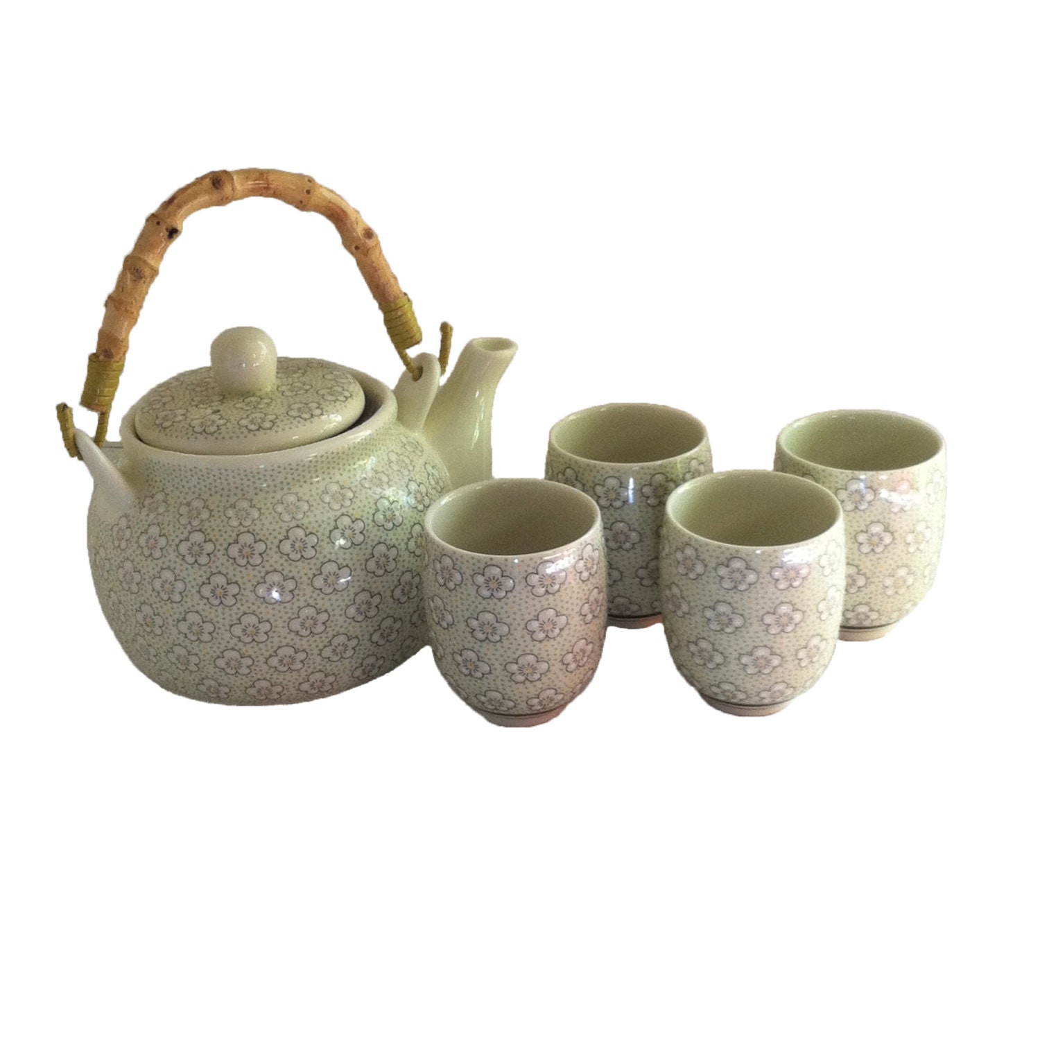 Vintage Tea Set Porcelain Tea Set For Adults Hand Painted