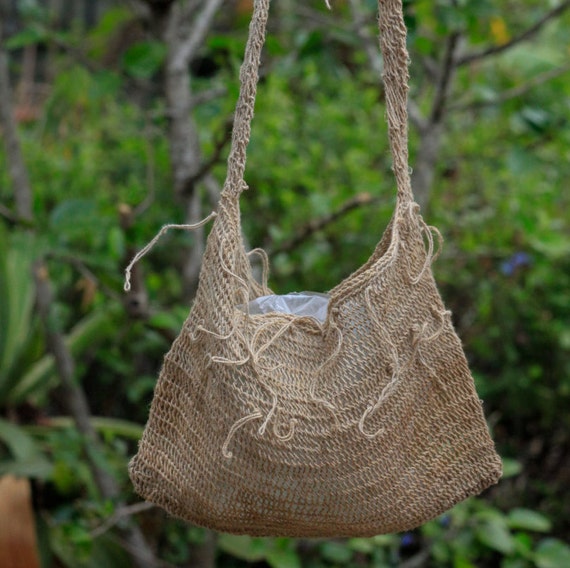 Natural String Bilum Bag