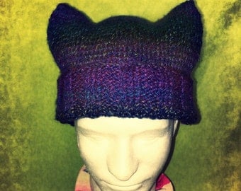 Dummy's Knitty Kitty "Get a Blue" Hat