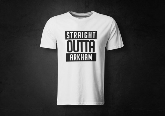 Items Similar To Worldwde Shipping Harley Quinn T Shirt Straight Outta Arkham Asylum Harley