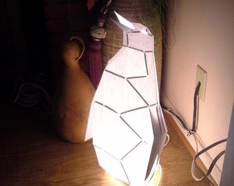 Make Your Own Penguin Lamp! Pattern & Instructions for DIY Project | Table Lamp | Floor Lamp