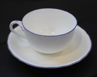 Vintage Heinrich Germany Louisenburg Blau by Villeroy & Boch Tea Cup and Saucer