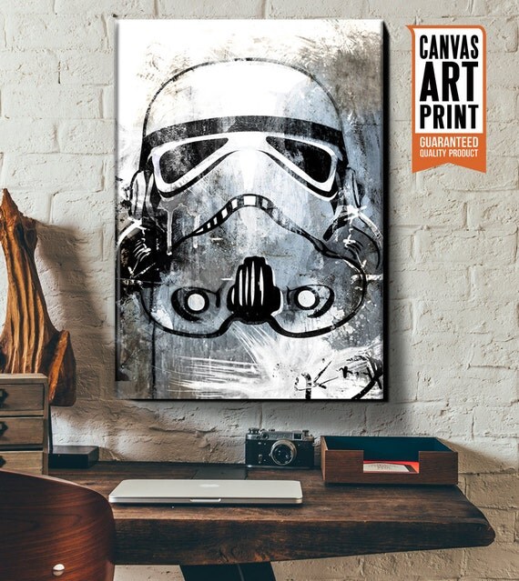 Star Wars Canvas Stormtrooper Star Wars art large Canvas