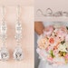 Dangle Crystal Bridal Earrings Wedding earrings Long Bridal earrings Bridesmaids Wedding Jewelry, Rachael Earrings