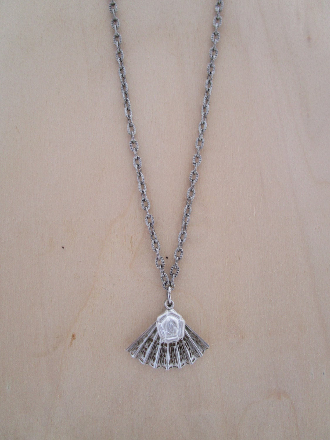 Perfect Fan Necklace by NovemberSunset on Etsy