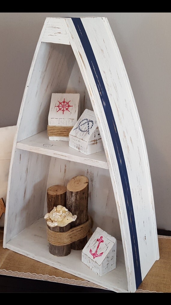Nautical boat shelf
