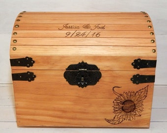 Wedding Card Box, Memory Box, Keepsake Box, Advice Box, Rustic Wedding, Card Boxes, Wedding Shower Gift, Gifts For the Couple, Chic