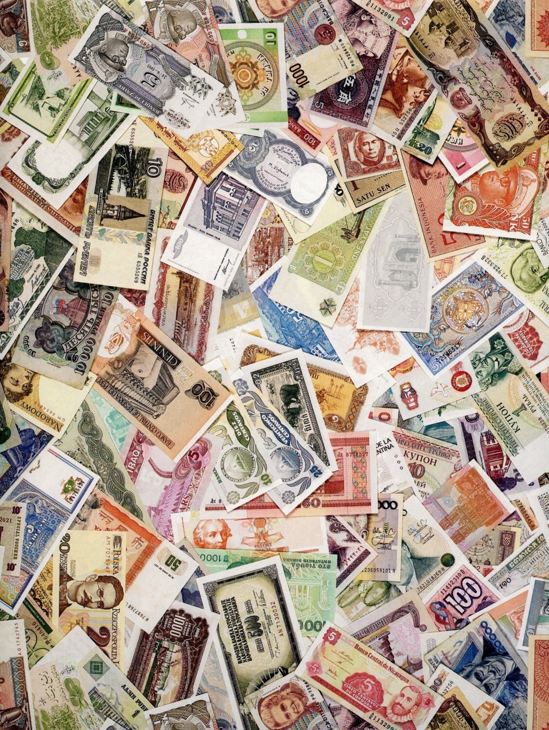 Money PAPER Money Gift Wrap Currency Paper International