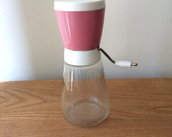 Vintage Pink Federal Houseware Nut Grinder