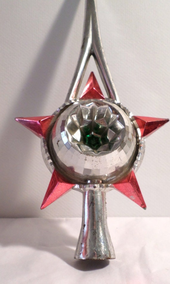 disco ball tree topper ornament 1950s christmas by disco ball tree topper ornament 1950s christmas by