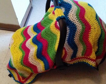 Crochet Baby Car Seat Cover Baby Carriers Baby Cover Baby Cheveron Carrier Cover Baby Canopy Baby Cooler