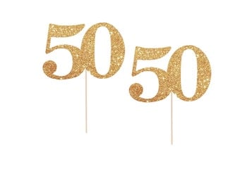 50th Birthday Decorations Party Banner 50 & Fabulous
