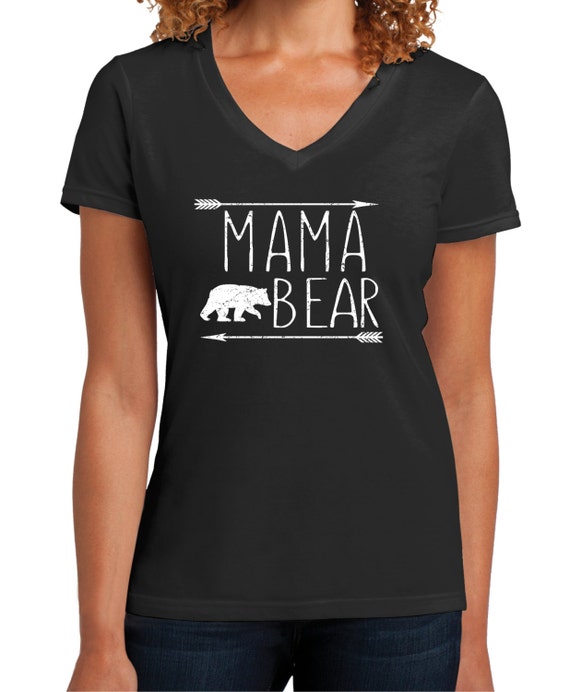 Mama Bear T-Shirt Shirt For Mom New Mom Shirt Mama Bear T