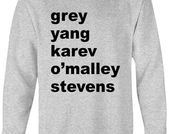 Grey's Anatomy Inspired Sweatshirt