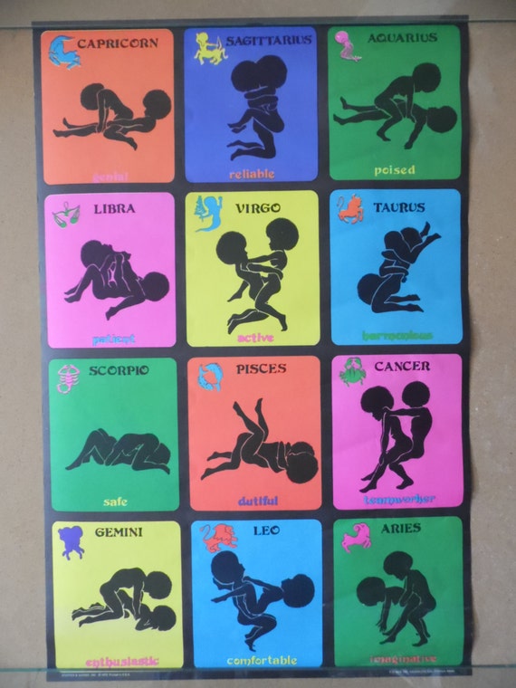 Zodiac Sex Positions Poster 30