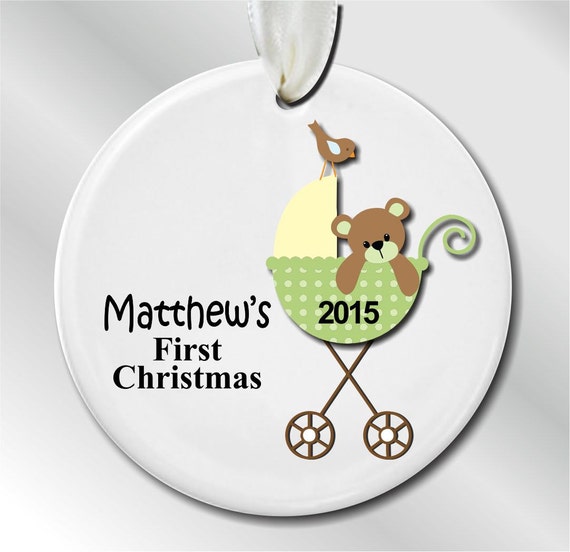 personalized baby christmas ornament baby s by personalized baby christmas ornament baby s by
