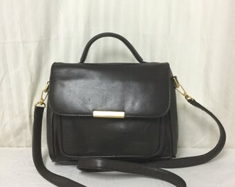 Brown Leather Purse, bag, Cross Body, Shoulder Bag ,brown leather,Purses ,Top Handle