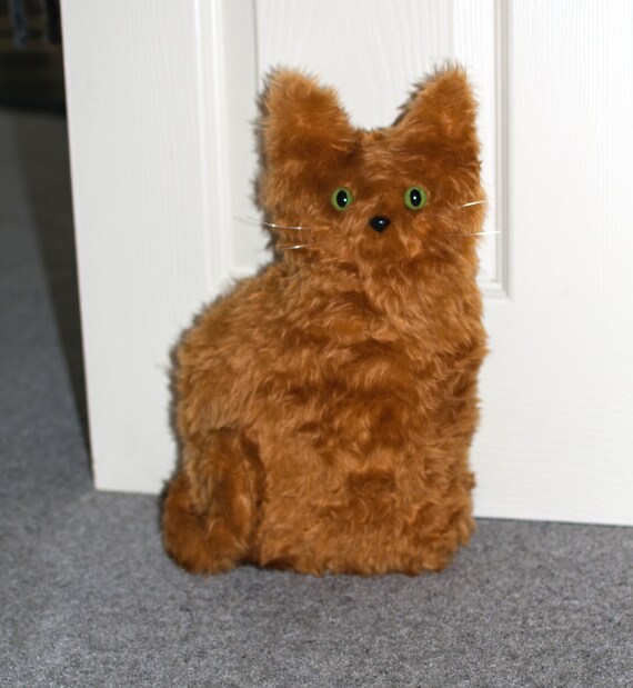 Items similar to Ginger Cat Door stop Tom Cat Cute Feline Pet Animal