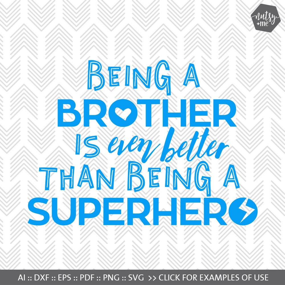 Download Superhero SVG Files - Big Brother Little Brother - SVG ...