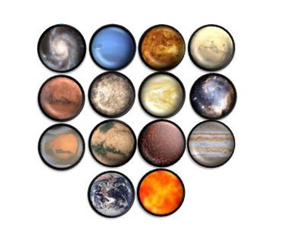 Planets of the Solar System Drawer Knobs Unique Universe