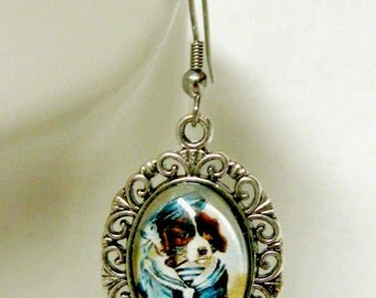 Beagle earrings - DAP07-152