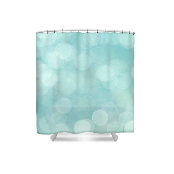 Bathroom Decor Modern Decor Aqua Shower CurtainTurquoise