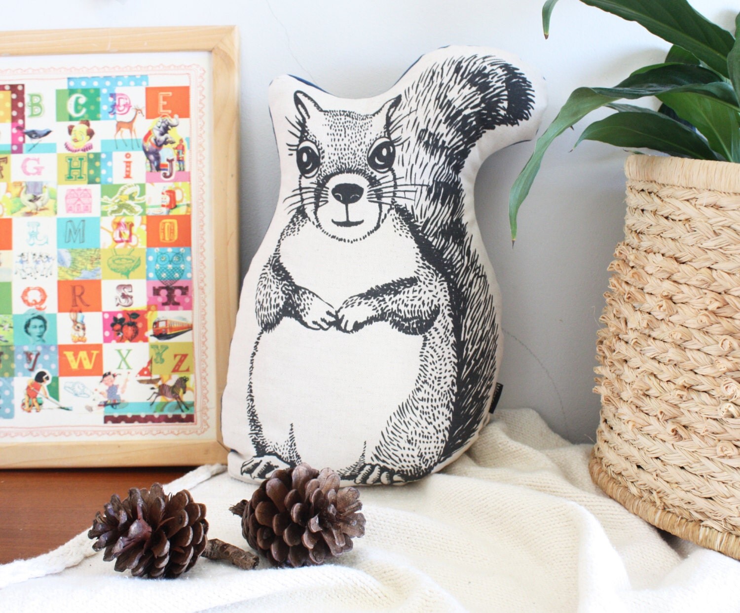 ikea squirrel pillow