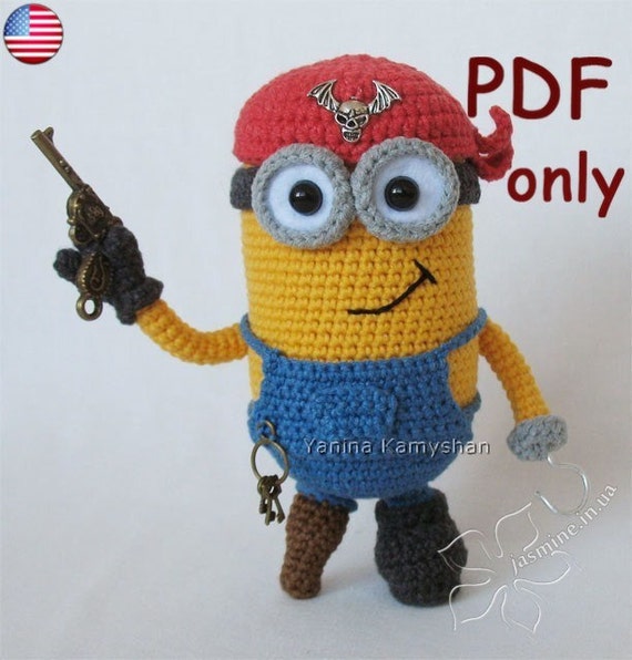 pirate minion plush