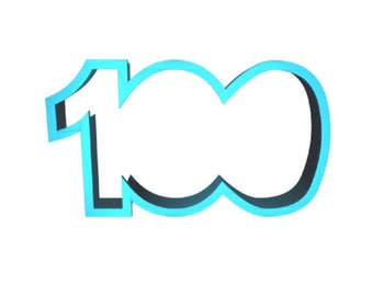 100 Cookie Cutter Number Cookie Cutter 100 days 100 Days of School