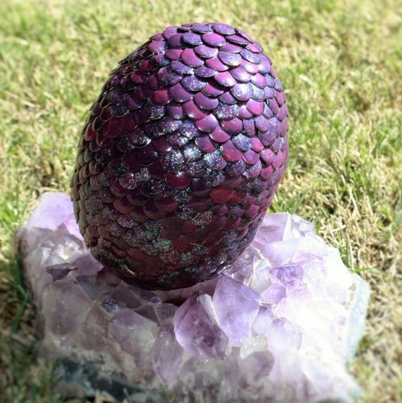 4 inch Purple Dragon Egg