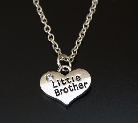 Items similar to Little Brother Necklace, Little Brother Charm, Little