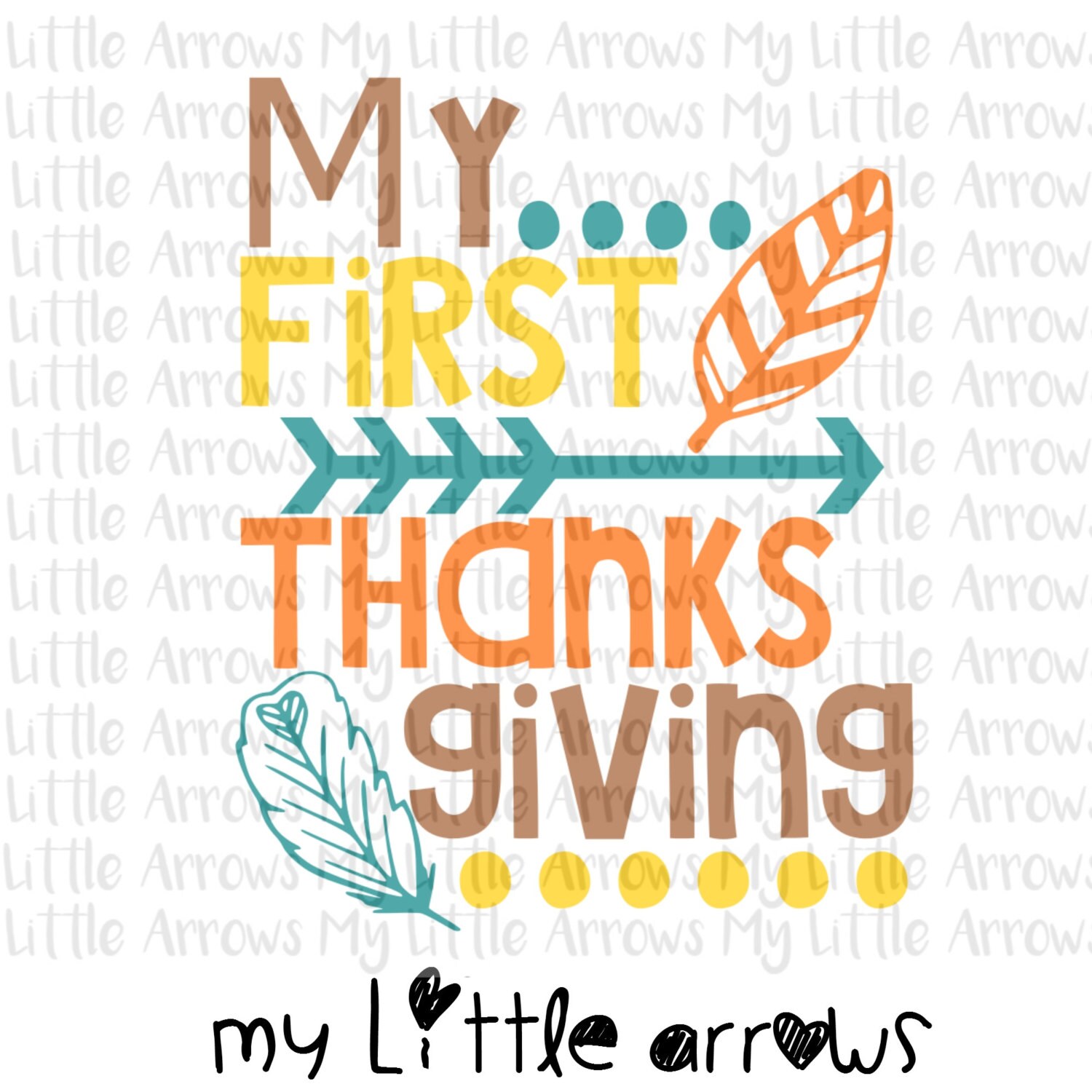 Download My first thanksgiving SVG DXF EPS png Files for Cutting