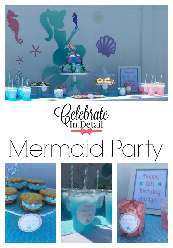mermaid kit birthday by  Detail Party Celebrate In  My Party Mermaid Catch Kit