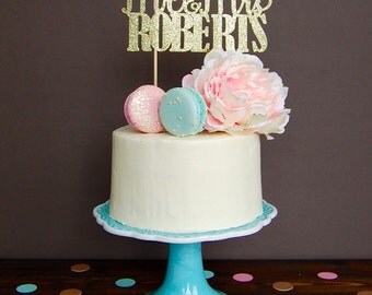 Wedding cake topper, wedding decorations, wedding decor, engagement party, bridal shower decor, bridal shower cake topper, engagement decor