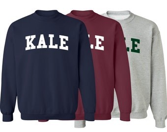 Kale sweater | Etsy