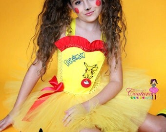 Pikachu tutu dress and costume