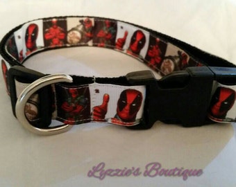 Deadpool Pet Collar