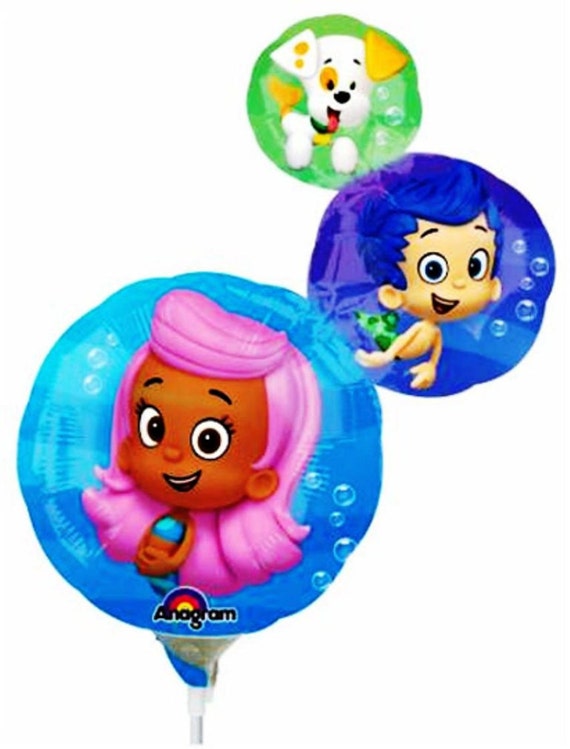 BUBBLE GUPPIES 14 Foil Balloon Air Fill Only by Under7Supplies