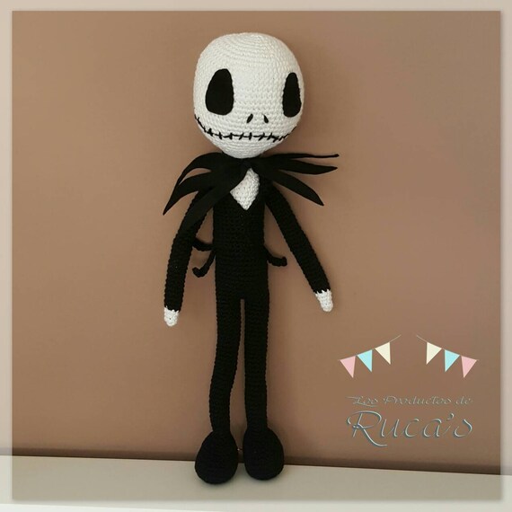 Snowman amigurumi Jack Skellington