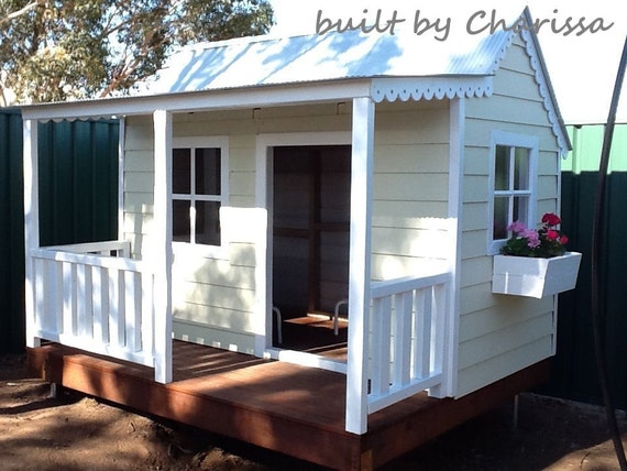 DIY Wendy  House  woodworking plans  by BuildEazy on Etsy