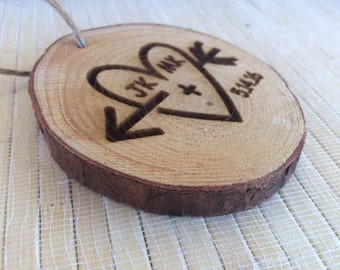 engagement ornament, engagement gifts, engagement gifts for couple, heart ornament, love ornament, first Christmas, engagement present