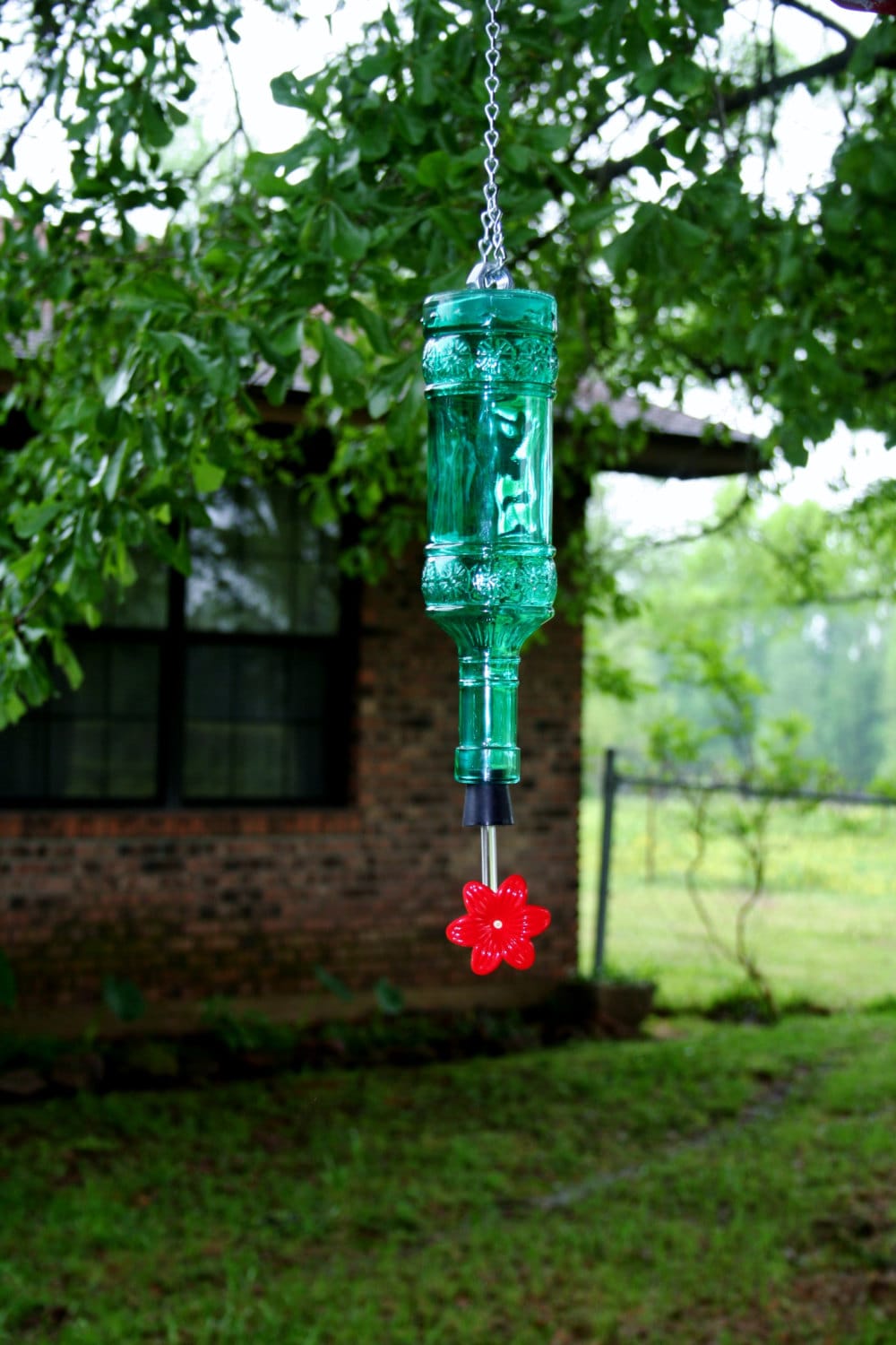 Unique Hummingbird feeder