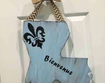 mardi gras burlap door hanger