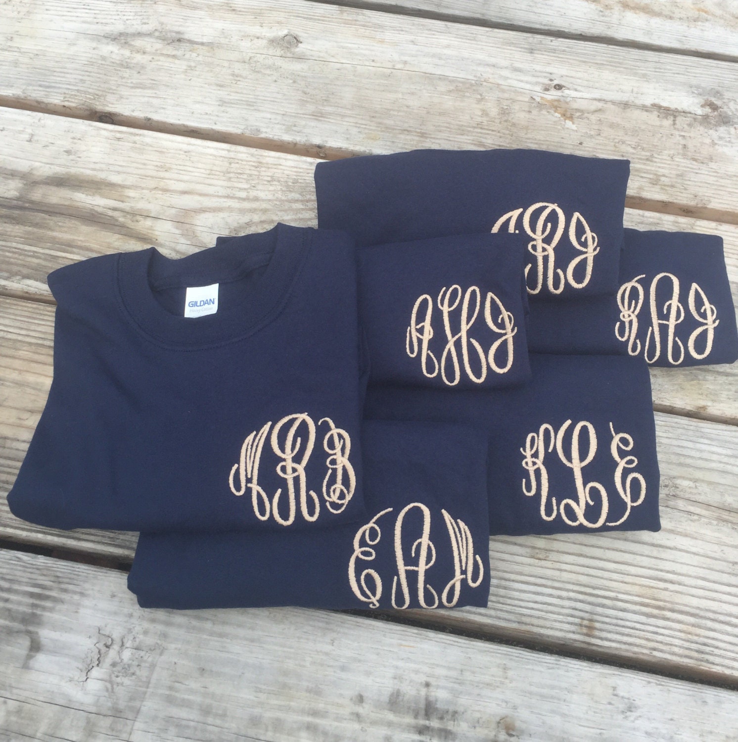 Spring SALE 10.99 Monogram Shirt Gift for Her embroider