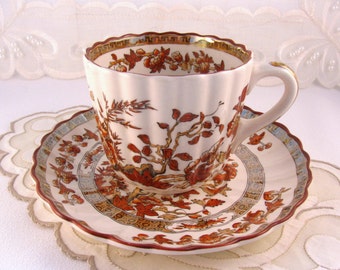 Spode Copeland "India Tree" Cup and Saucer - Old Mark (Two Sets Available)