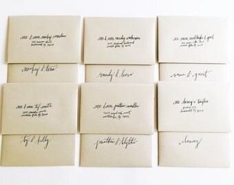 Invitation Calligraphy