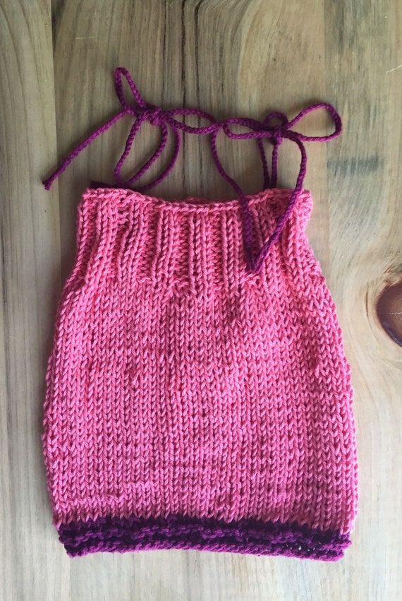 Baby Sundress Knitted Baby Sundress Knit Baby Dress Baby