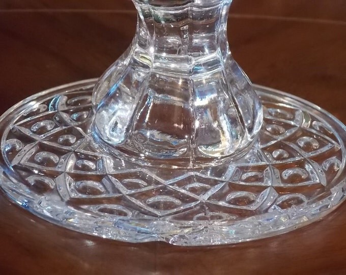 Flint Glass Compote Candy Dish